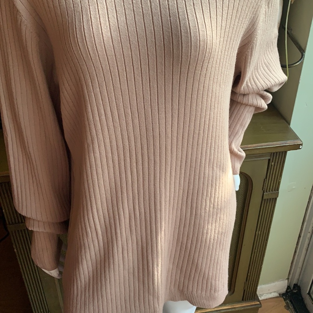 Loft Plus Striped Ribbed Sweater - Picture 6 of 8